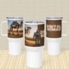 Digital Nomad Robot and Camel Travel Mug