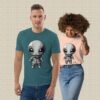 Unisex Tomodachi Alien Baby Organic Tee