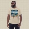 Stoked Surfing T-Shirt Unisex Organic Cotton