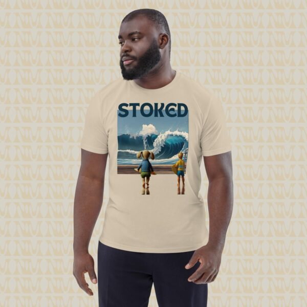 Stoked Surfing T-Shirt Unisex Organic Cotton