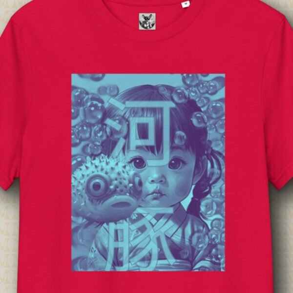 Kawaii Fugu T-Shirt Unisex Organic Cotton