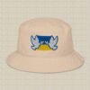 Ukraine Peace Doves Organic Bucket Hat