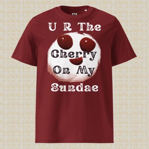 Cherry Sundae Unisex Organic Cotton T-Shirt