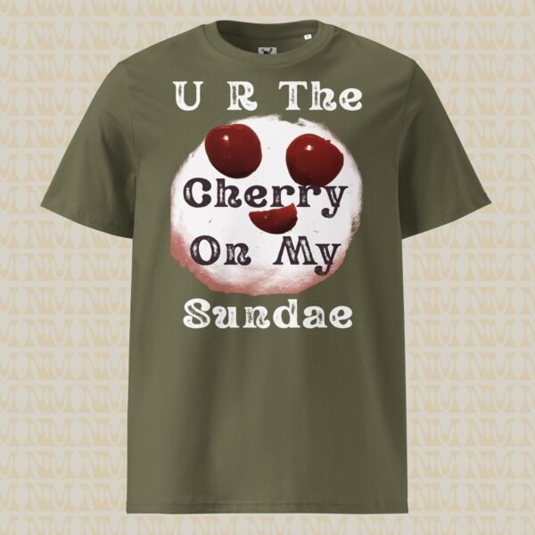 Cherry Sundae Unisex Organic Cotton T-Shirt