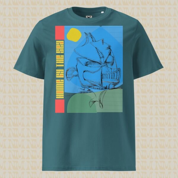 Home By The Sea Unisex Organic Cotton T-Shirt