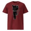 Scarelys Lucky Black Cat Unisex Organic Cotton T-Shirt