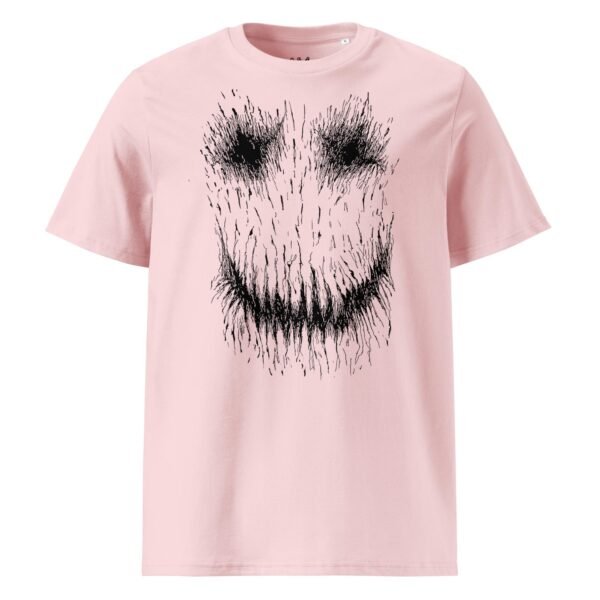 Creepy Grin Unisex Organic Cotton T-Shirt
