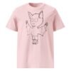 Scarelys Cute Bat Unisex Organic Cotton Halloween T-Shirt