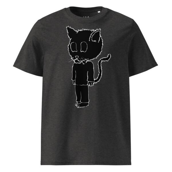 Scarelys Lucky Black Cat Unisex Organic Cotton T-Shirt