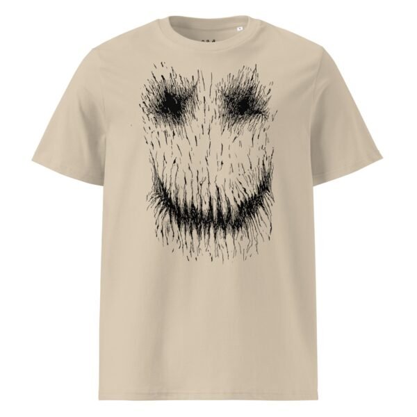 Creepy Grin Unisex Organic Cotton T-Shirt