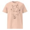 Scarelys Cute Bat Unisex Organic Cotton Halloween T-Shirt