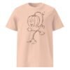 Scarelys Ghost Pumpkin Unisex Organic Cotton T-Shirt