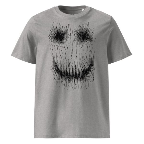 Creepy Grin Unisex Organic Cotton T-Shirt