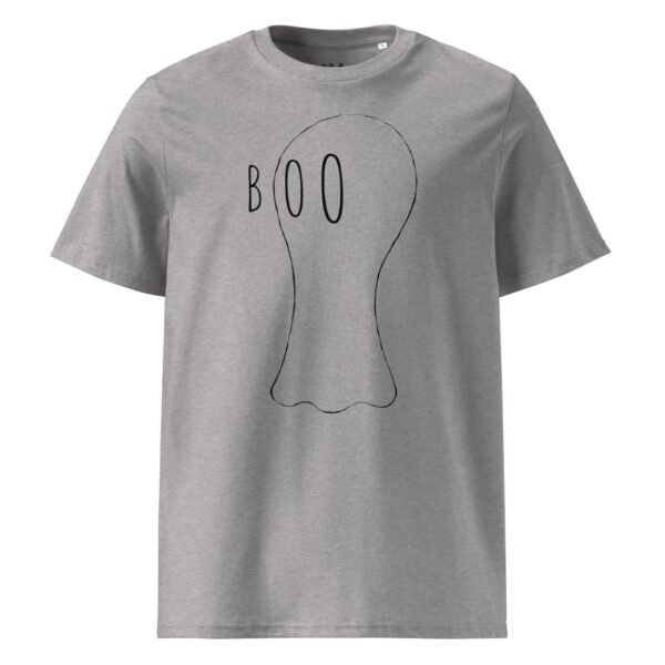 Scarelys Boo Ghost Unisex Organic Cotton Halloween T-Shirt