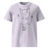 Scarelys Cute Bat Unisex Organic Cotton Halloween T-Shirt