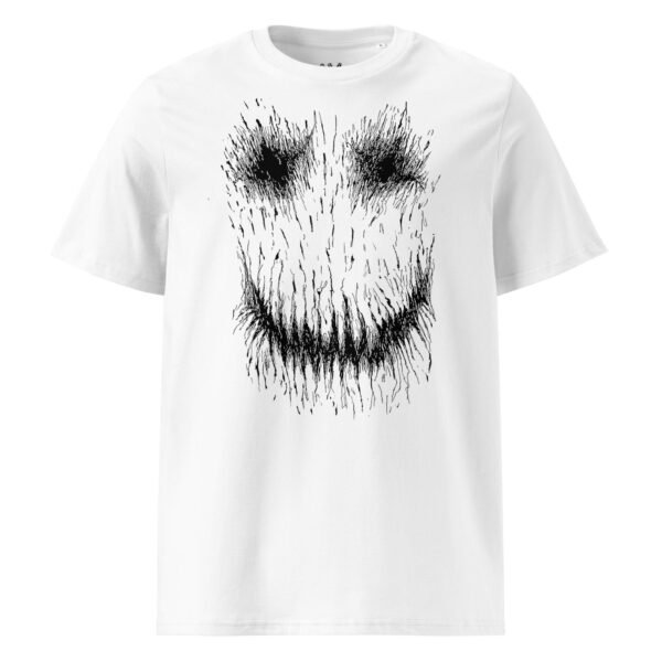 Creepy Grin Unisex Organic Cotton T-Shirt