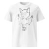 Scarelys Cute Bat Unisex Organic Cotton Halloween T-Shirt