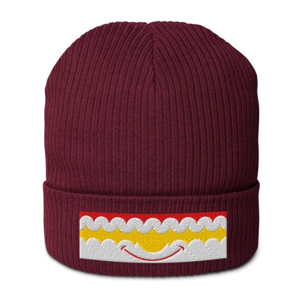 Secret Santa Organic Ribbed Beanie