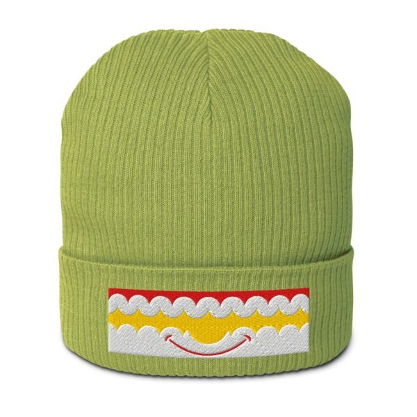 Secret Santa Organic Ribbed Beanie