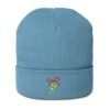 Mistletoe Organic Ribbed Beanie