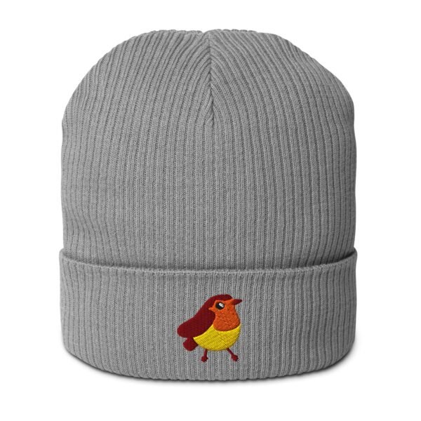 Robin Redbreast Organic Ribbed Beanie