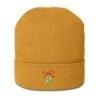 Mistletoe Organic Ribbed Beanie