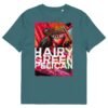 Hairy Green Pelican Unisex Organic Cotton T-Shirt